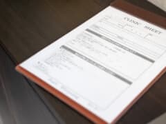 カウンセリング用紙