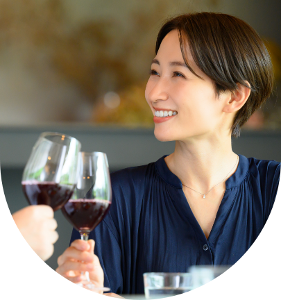 施術する個室から見える土佐堀川