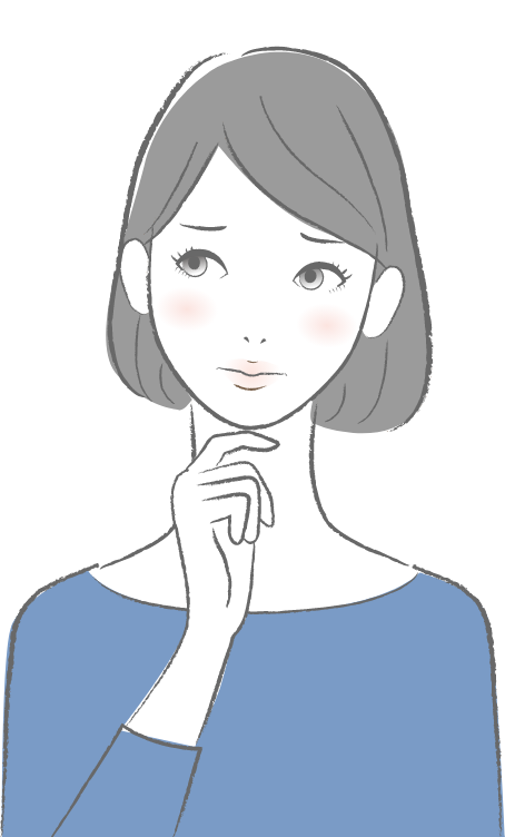 悩む女性